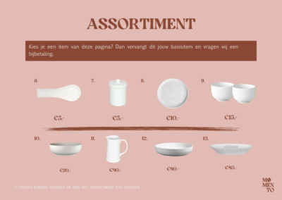 Items van Momento cafe Breda