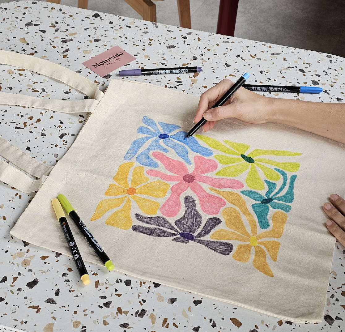 Schilder jouw canvas linnen tas