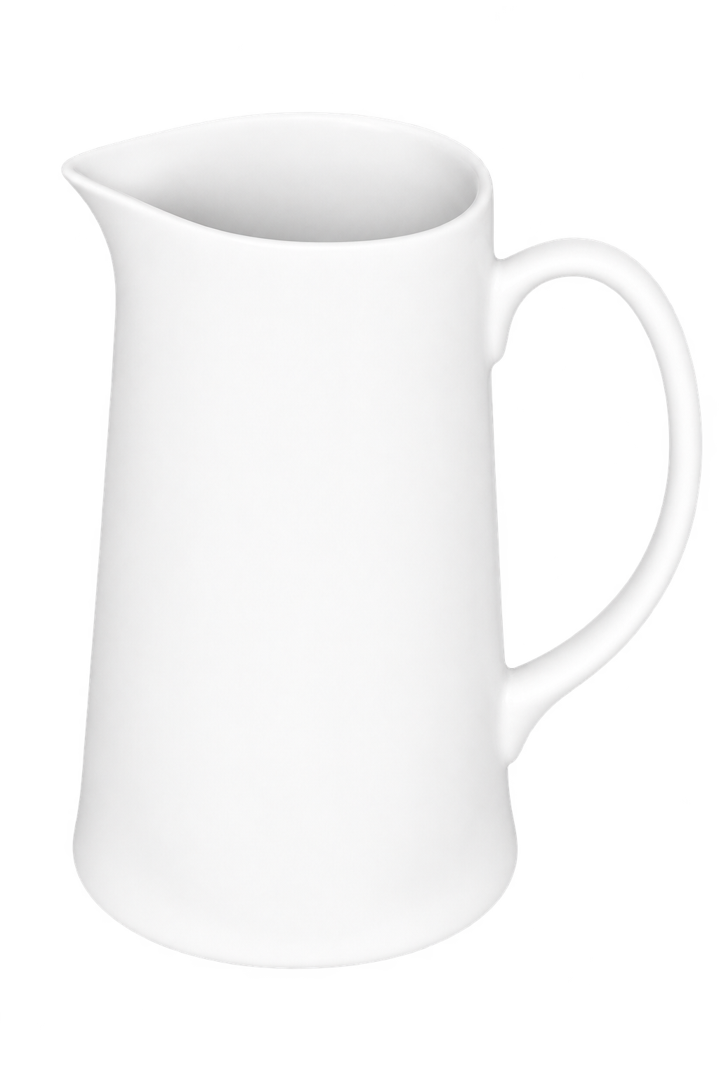 Witte keramieken waterkan te maken in eigen design